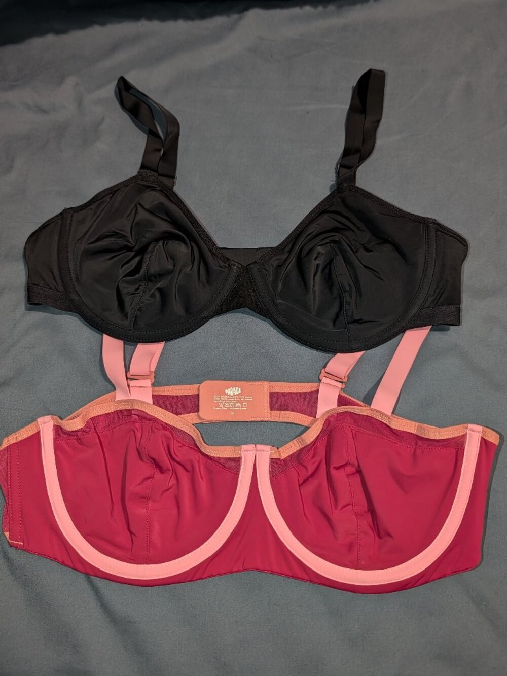 Bundle of Parade underwire bras 38C new